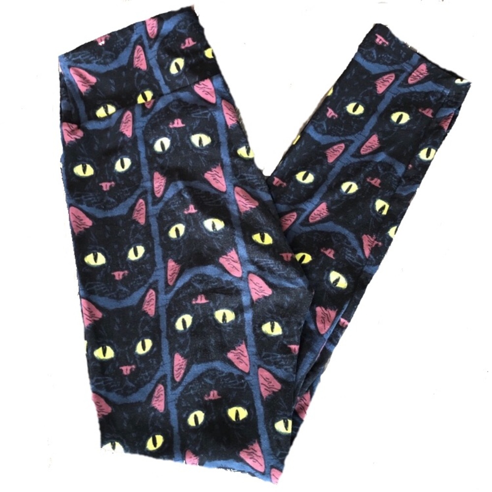 🦄 Navy LuLaRoe Cat Leggings. One Size.
